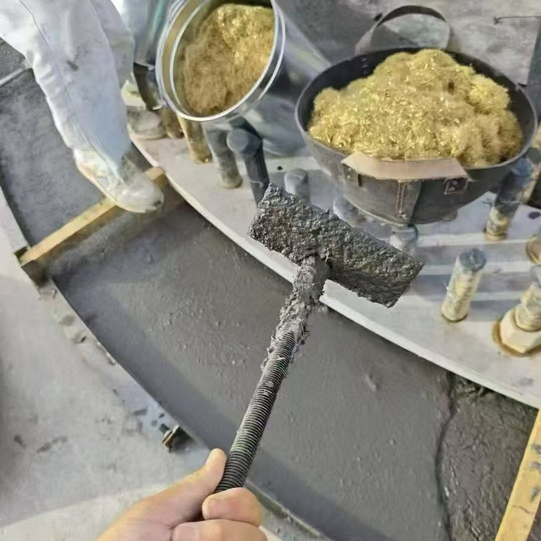 赫章C120钢纤维高强无收灌浆料 轧机压缩机汽轮机发电机锻压设备底座灌浆材料